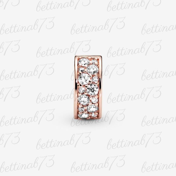 Pandora Clear Pavé Clip Charm - Picture 3 of 5